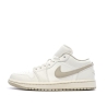 Basket Écru/Marron Mixte Nike Air Jordan 1 Low