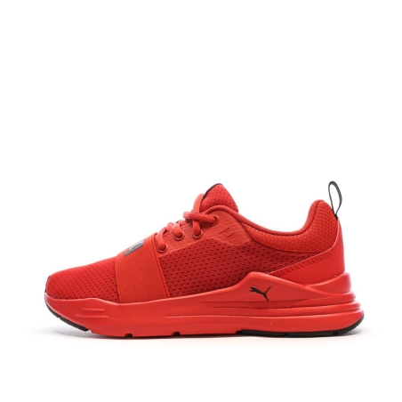 Baskets Rouges Garçon Puma Wired Run