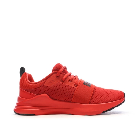 Baskets Rouges Garçon Puma Wired Run