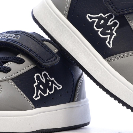 Baskets Gris/Noir Garçon KAPPA Malone