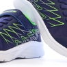 Baskets Marine/Vert Fluo Garçon Skechers Microspec-texlor