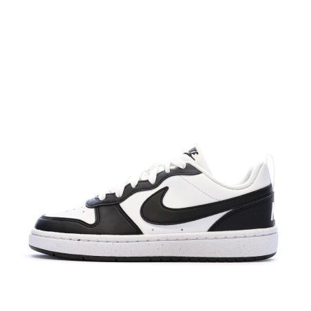 Baskets Noir/Blanc Garçon/Fille Nike Court Borough Low
