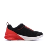Baskets Noir/Rouge Garçon Skechers Microspec Max-Gorvix