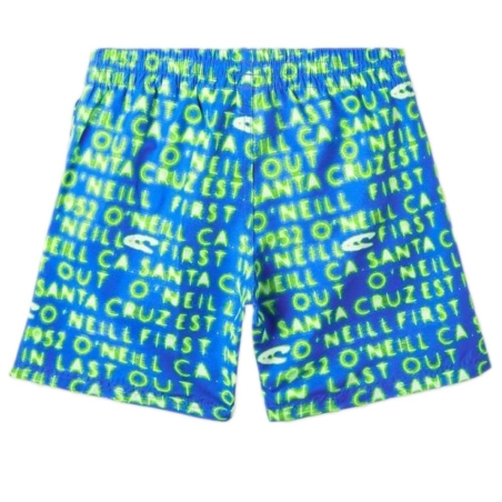 Short de bain Bleu/Vert Garçon O'Neill Calis