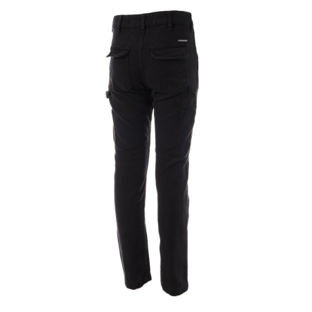 Pantalon Cargo Noir Garçon Paname Brothers SAN