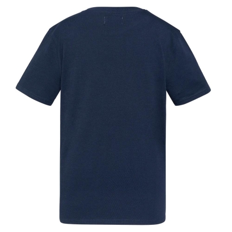 T-shirt Marine Garçon Schott USTOUR