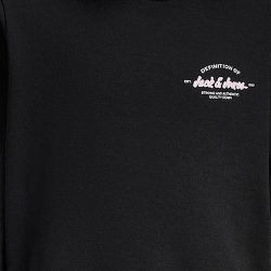 Sweat Noir Garçon Jack & Jones Brandon
