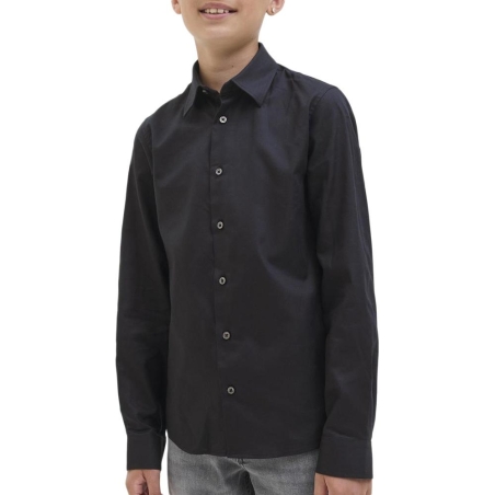 Chemise Noir Garçon Jack & Jones Nico