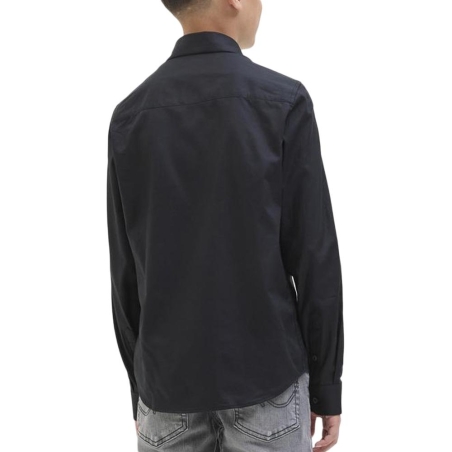 Chemise Noir Garçon Jack & Jones Nico