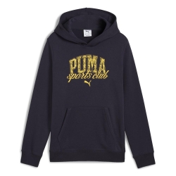 Sweat Marine/Jaune Garçon Puma Class