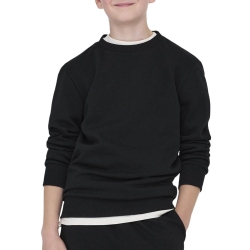 Sweat Noir Garçon Only & Sons Ceres Crew