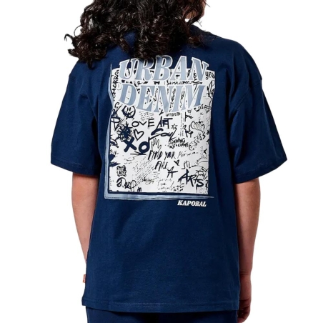 T-Shirt Marine Garçon Kaporal Orion
