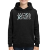 Sweat Noir Garçon Jack & Jones Splash