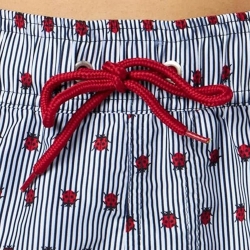 Maillot de bain Bleu/Blanc Garçon Haute Pression Coccinelle
