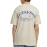 T-Shirt Écru Garçon Jack & Jones Brandes