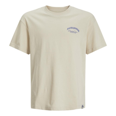 T-Shirt Écru Garçon Jack & Jones Brandes