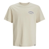 T-Shirt Écru Garçon Jack & Jones Brandes