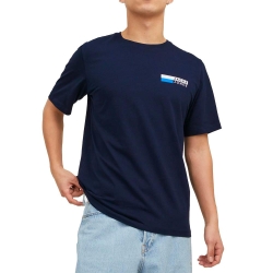 T-Shirt Marine Garçon Jack & Jones Corps
