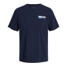 T-Shirt Marine Garçon Jack & Jones Corps