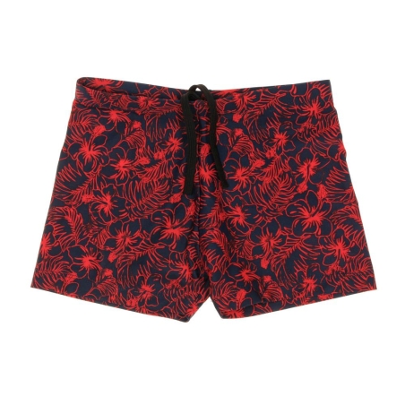 Boxer de Bain Marine/Rouge Garçon Sun project Planches