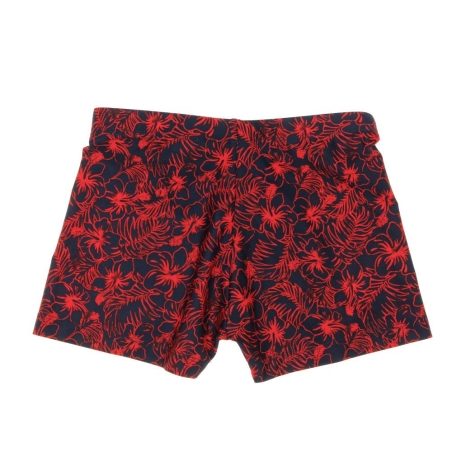 Boxer de Bain Marine/Rouge Garçon Sun project Planches