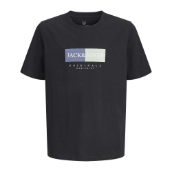 T-Shirt Noir Garçon Jack & Jones Frederiks