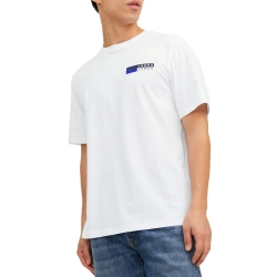 T-Shirt Blanc Garçon Jack & Jones Corpss
