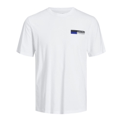 T-Shirt Blanc Garçon Jack & Jones Corpss