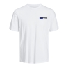 T-Shirt Blanc Garçon Jack & Jones Corpss
