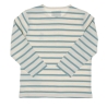 T-shirt à Rayures Beige/Turquoise Garçon EOM Eloris