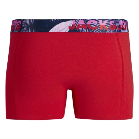 Lot de 3 boxers Rouges/Vert/Marine Garçon Jack & Jones Jacpaw