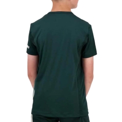 T-Shirt Vert Garçon Le Coq Sportif Tennis Pro N°2 Scarab