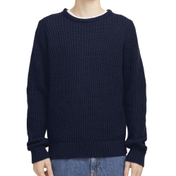 Pull Marine Garçon Jack & Jones Crew Neck