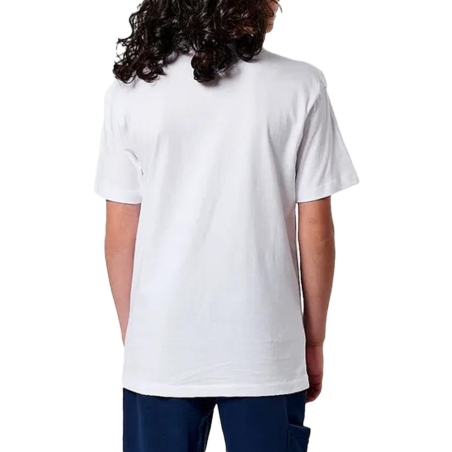 T-Shirt Blanc/Bleu Garçon Kaporal Otler