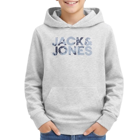 Sweat Gris Clair Garçon Jack & Jones Forest