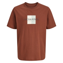 T-Shirt Orange Garçon Jack & Jones Frederiks