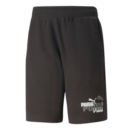 Short Noir Garçon Puma Ess+ Lab