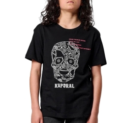 T-Shirt Noir Garçon Kaporal Onix