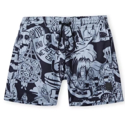 Maillot de bain Noir/Gris Garçon O'Neill Cali Hybrid