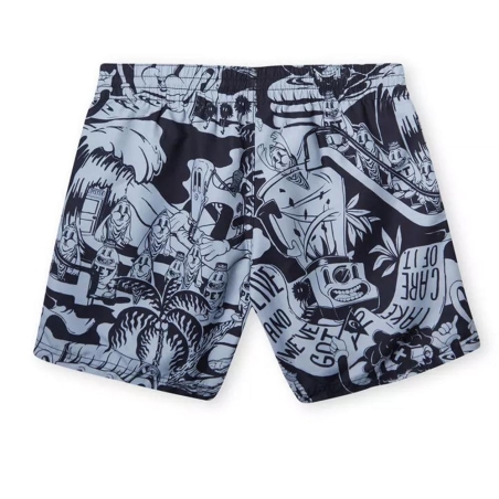 Maillot de bain Noir/Gris Garçon O'Neill Cali Hybrid