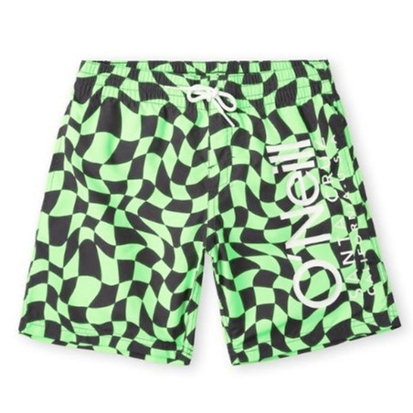 Short de bain Vert/Noir Garçon O'Neill Cali Crazy 14