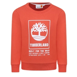 Sweat Terracotta Garçon Timberland T60075