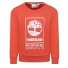 Sweat Terracotta Garçon Timberland T60075