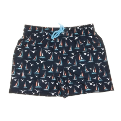 Short de bain Marine/Orange Garçon Sun project 3072