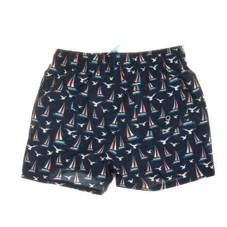 Short de bain Marine/Orange Garçon Sun project 3072