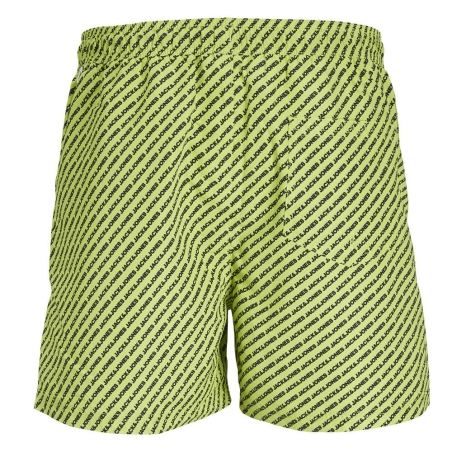 Short de Bain Vert/Noir Garçon Jack & Jones Fiji