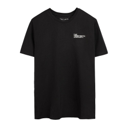 T-Shirt Noir Garçon Teddy Smith Company