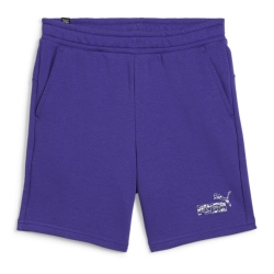 Short Bleu Garçon Puma Camo