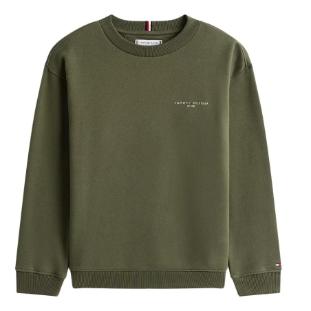 Sweat Vert Garçon Tommy Hilfiger Mini Corp