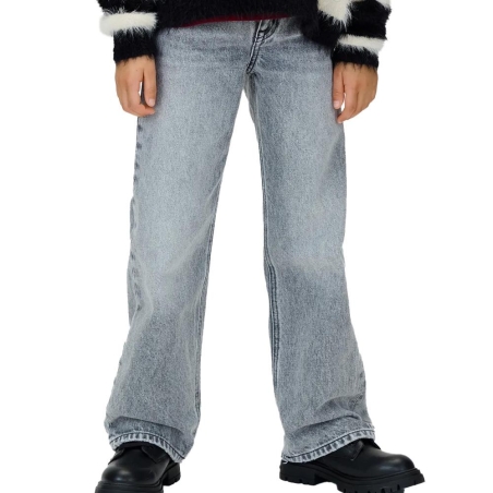 Jean Loose Gris Garçon Calvin Klein Jeans Washed